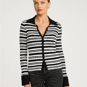 Express Silky Soft Fitted Ribbed Cardigan